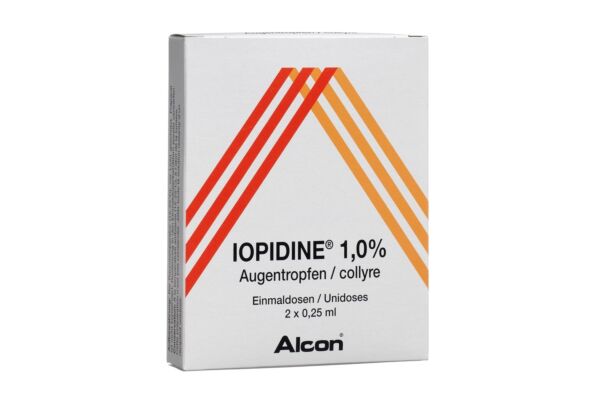 Iopidine Gtt Opht 1 % 2 Monodos 0.25 ml