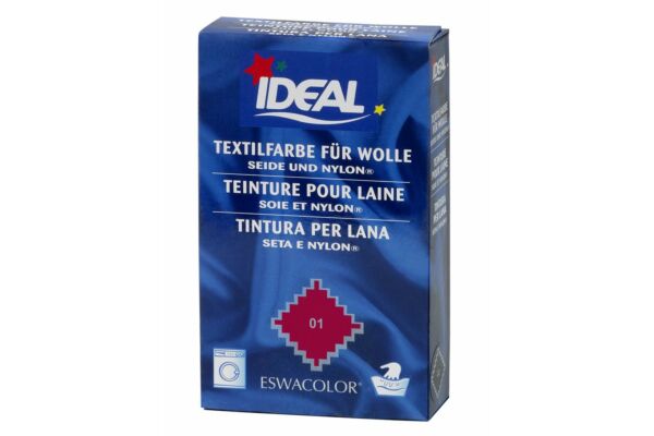 Ideal Wolle Color Plv No01 rot 30 g