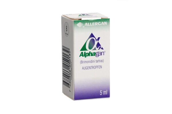 Alphagan gtt opht 2 mg/ml fl 5 ml