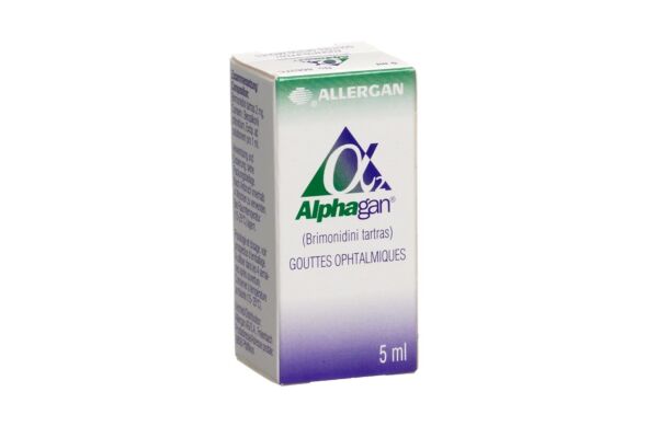 Alphagan gtt opht 2 mg/ml fl 5 ml