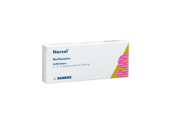 Norsol Filmtabl 400 mg 6 Stk