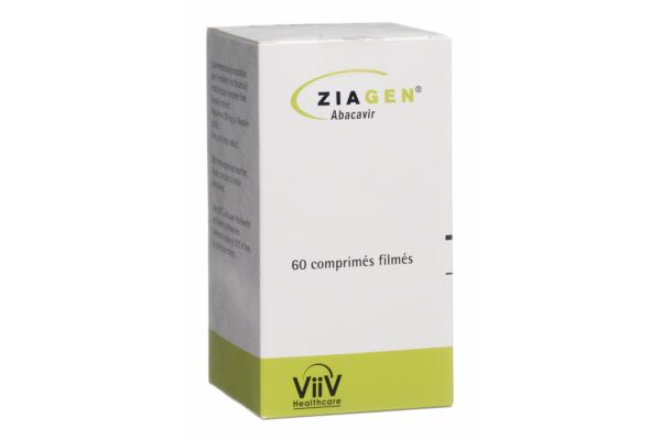 Ziagen cpr pell 300 mg 60 pce