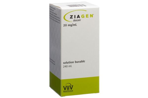 Ziagen Trink Lös 20 mg/ml Fl 240 ml