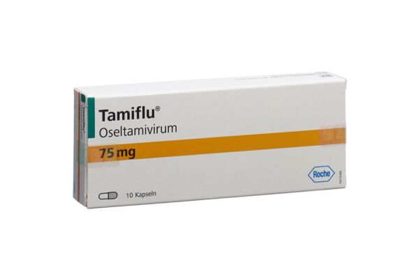 Tamiflu caps 75 mg 10 pce