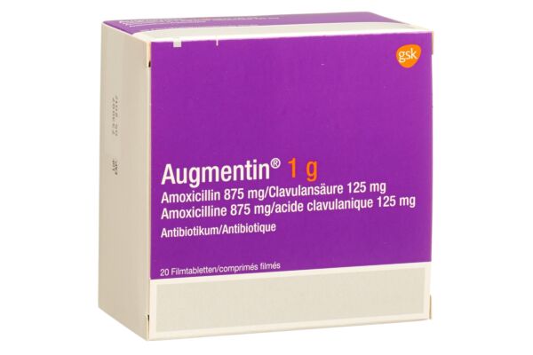 Augmentin Filmtabl 1 g Erw 20 Stk