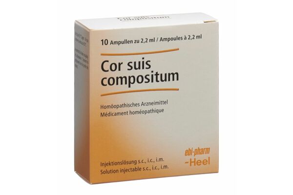 Cor suis compositum Heel sol inj 10 amp 2.2 ml