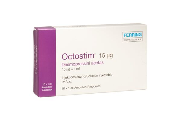 Octostim sol inj 15 mcg/ml 10 fl 1 ml