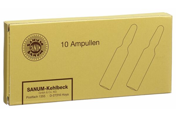 Sanukehl Staph Inj Lös D 5 10 Amp 1 ml