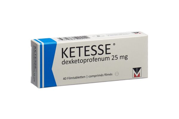 Ketesse Filmtabl 25 mg 40 Stk