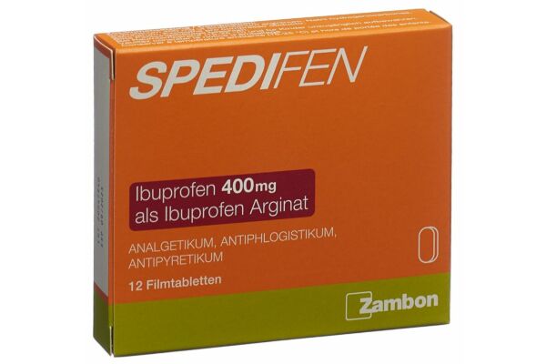 Spedifen cpr pell 400 mg 12 pce