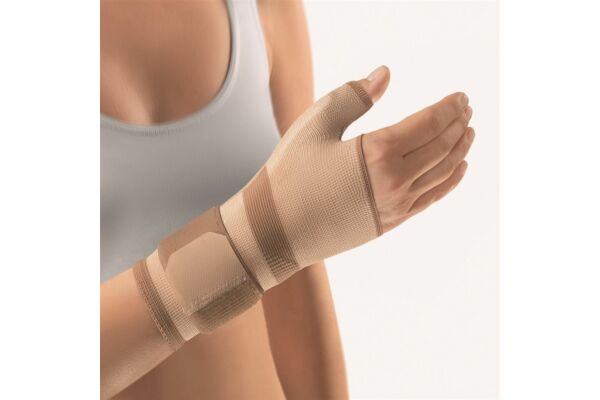 Bort Daumen Handgelenkbandage L -19cm beige