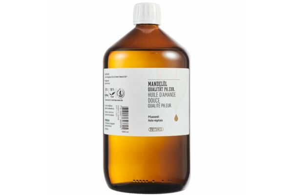 PHYTOMED Huile d'amande douce qualite Ph.Eur. raffinée 1000 ml