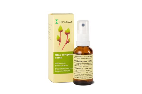 Spagyros Gemmo Olea europaea Glyc Maz D 1 Spr 30 ml