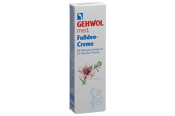 Gehwol med crème pour les pieds déodorant tb 75 ml