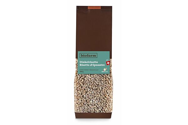 Biofarm risotto d'épeautre bourgeon CH 500 g