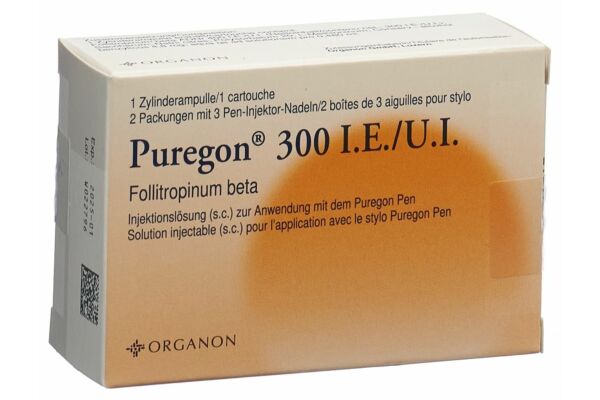 Puregon Inj Lös 300 IE für Pen Amp