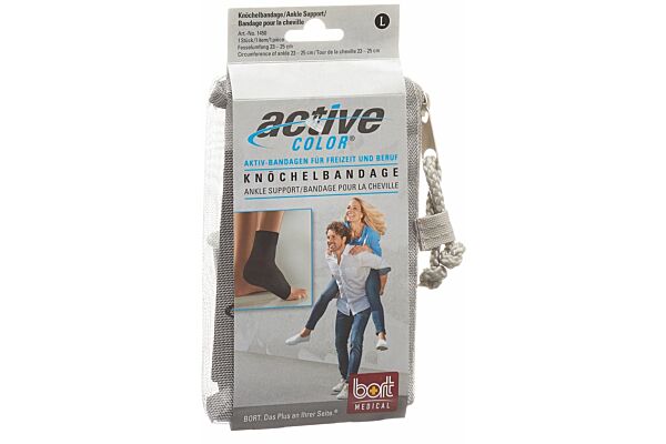 Bort ActiveColor Knöchelbandage M -23cm schwarz