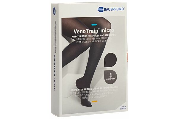 VENOTRAIN MICRO A-TU CCL2 L normale/long pied fermé noir