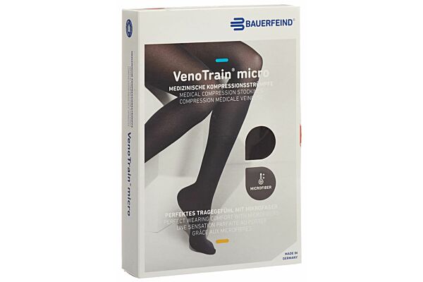 VENOTRAIN MICRO A-T CCL2 L plus/long pied fermé noir