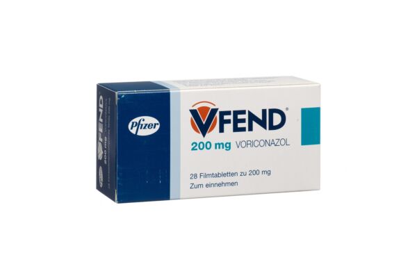 Vfend cpr pell 200 mg 28 pce