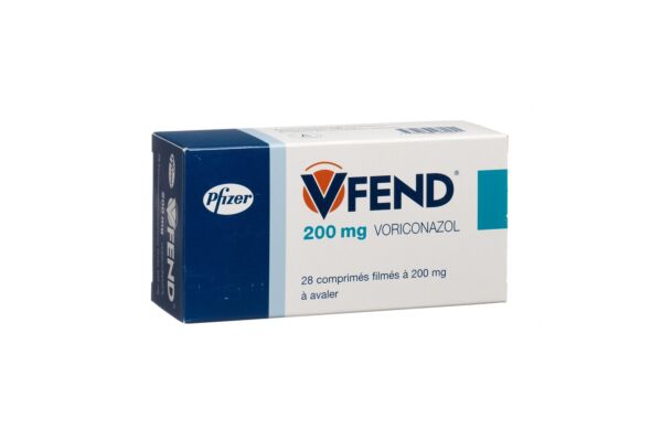 Vfend cpr pell 200 mg 28 pce