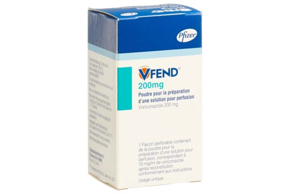 Vfend Trockensub 200 mg zur Herstellung einer Infusionslösung Amp