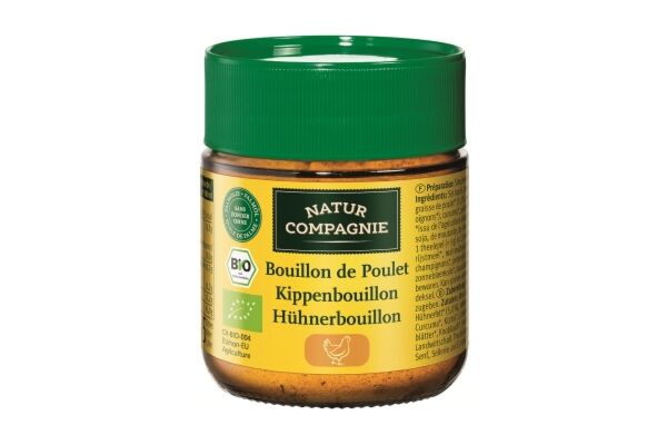 Natur Compagnie Hühnerbouillon Bio Glas 100 g