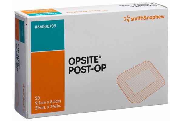 Opsite Post OP Folienverband 9.5x8.5cm steril 20 Btl