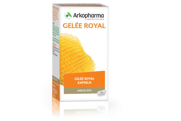 Arkocaps gelée royale pollen caps végétales 45 pce