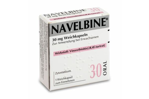 Navelbine caps moll 30 mg