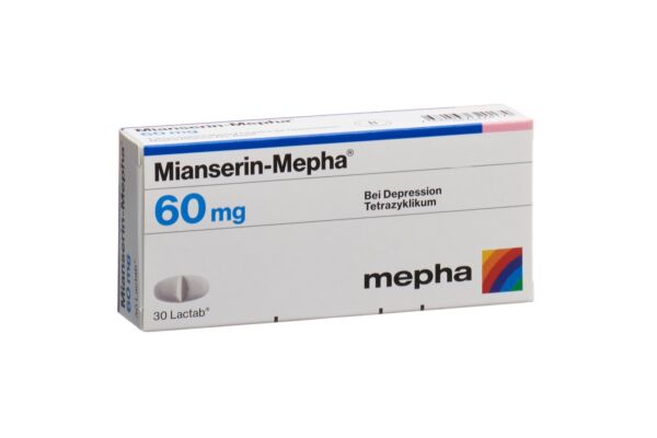 Mianserin-Mepha Lactab 60 mg 30 Stk