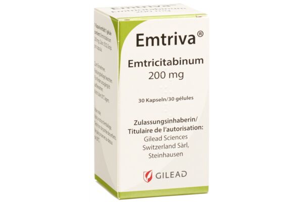 Emtriva Kaps 200 mg Ds 30 Stk