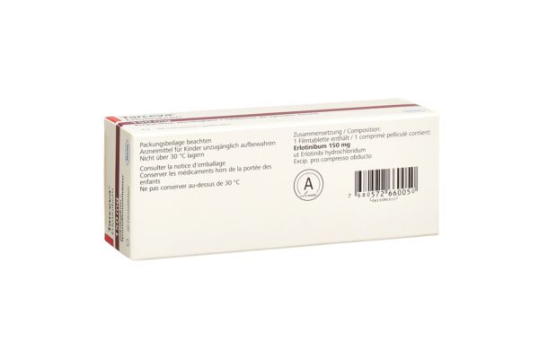 Tarceva Filmtabl 150 mg 30 Stk