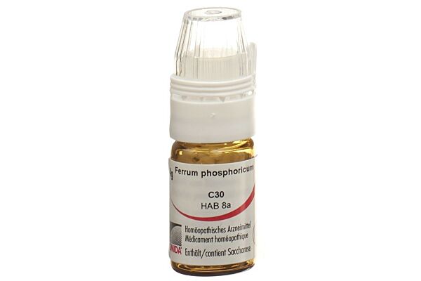 Omida ferrum phosphoricum glob 30 C avec doseur 4 g