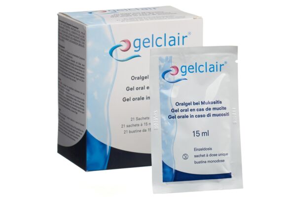 Gelclair gel 21 sach 15 ml