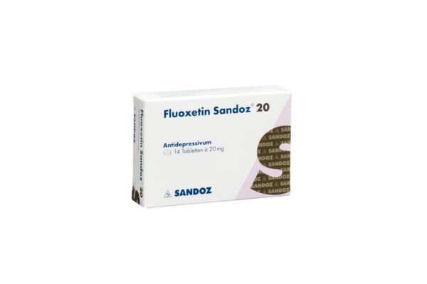 Fluoxetin Sandoz Disp Tabl 20 mg 14 Stk