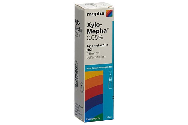 Xylo-Mepha Dosierspray 0.05 % Kind Fl 10 ml