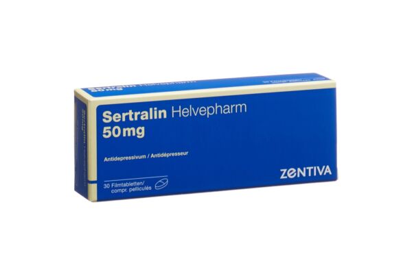 Sertraline Helvepharm cpr pell 50 mg 30 pce