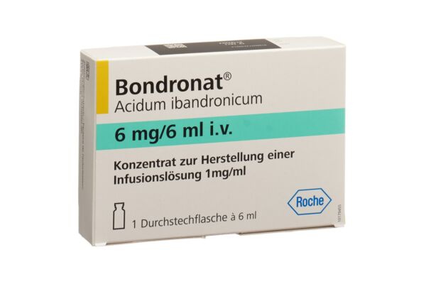 Bondronat Inf Konz 6 mg/6ml Durchstf 6 ml