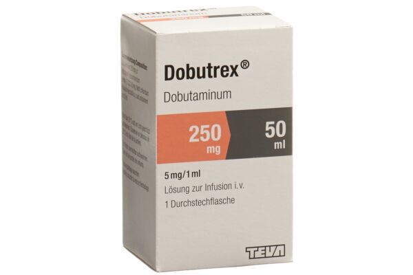 Dobutrex Inf Lös 250 mg/50ml Durchstf 50 ml