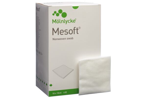 Mesoft NW Vlieskompressen 10x10cm steril 30 Btl 5 Stk