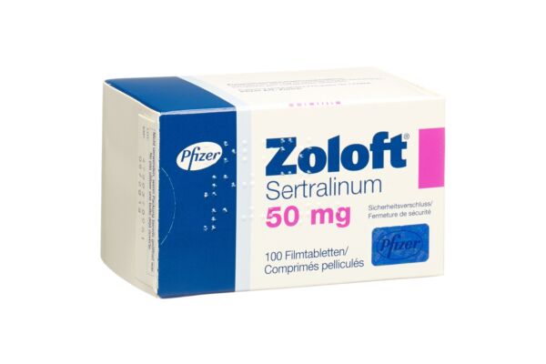 Zoloft cpr pell 50 mg 100 pce