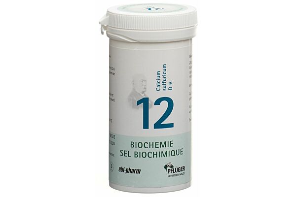 Pflüger Schüssler Nr12 Calcium sulfuricum Tabl D 6 100 g