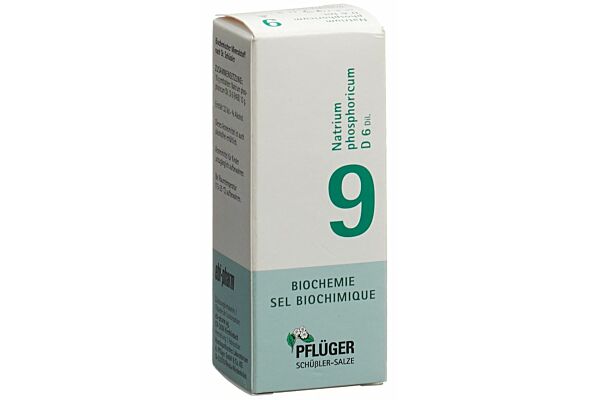 PFLÜGER SCHÜSSLER no9 natr phos gouttes 6 D 30 ml