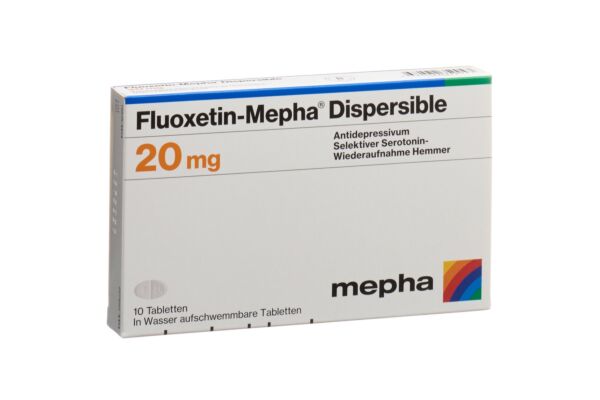 Fluoxetin-Mepha Dispersible cpr 20 mg 10 pce