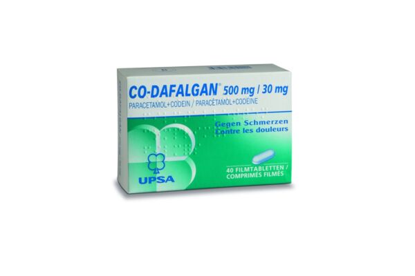 Co-Dafalgan Filmtabl 500/30mg 40 Stk