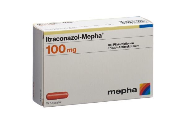 Itraconazol-Mepha Kaps 100 mg 15 Stk