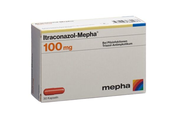 Itraconazol-Mepha caps 100 mg 30 pce