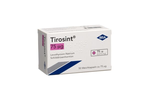 Tirosint Weichkaps 75 mcg 50 Stk