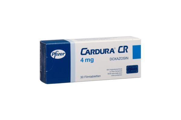 Cardura CR Ret Tabl 4 mg 30 Stk